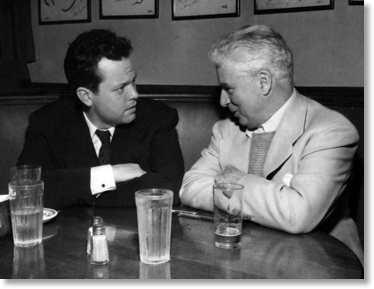 Brown Derby Welles and Chaplin