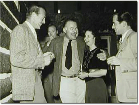 Gary Cooper - Ernest Hemingway - Tillie Arnold - George Saviers