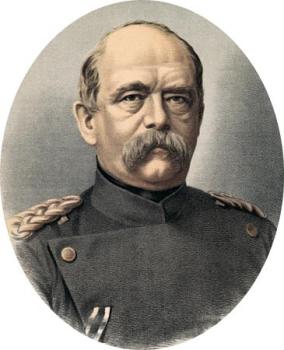 German Chancellor Otto von Bismarck