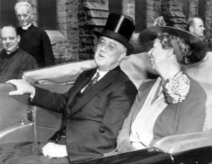 Franklin Roosevelt at St Thomas Church